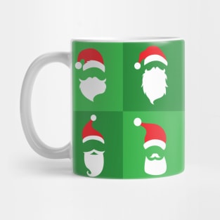 Santa Claus beard ugly christmas Mug